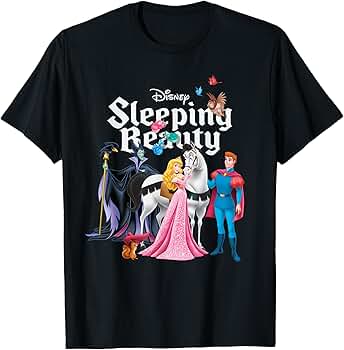 Disney　vintage ティシャツ　sleeping beauty 80年 Rare VTG Walt Disney World SLEEPING BEAUTY Long Sleeve Shirt